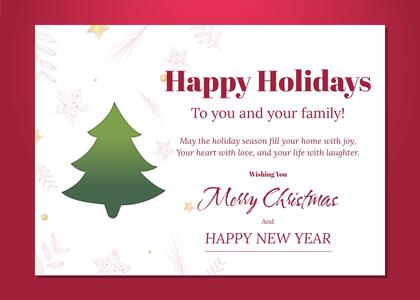 holiday cards template design Holiday cards templates