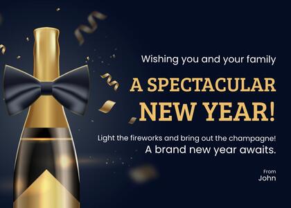 Happy New Year Eve Card online Happy New Year Card online