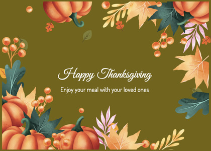 Thanksgiving cards template design Thanksgiving templates