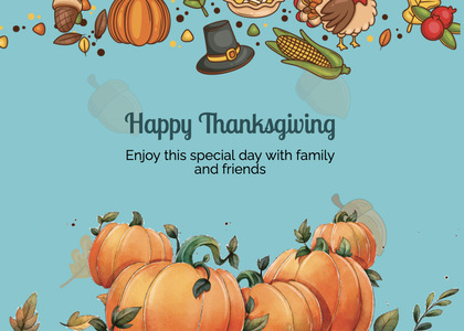 Thanksgiving cards template design Thanksgiving templates