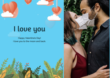 Valentine's Day Card design