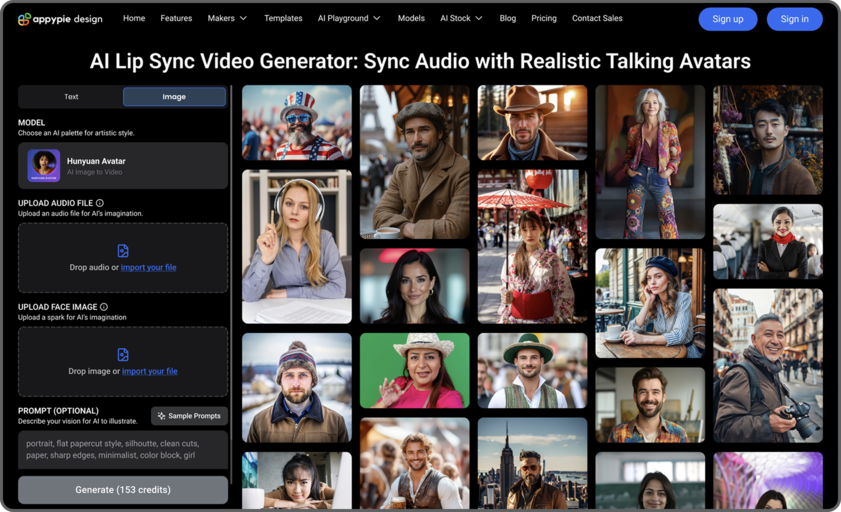 Free AI Lip Sync Video Generator | Create Lip Sync Videos Online
