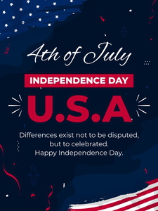 USA Independence Day Poster | Fourth of July Poster USA Independence Day Poster | Fourth of July Poster