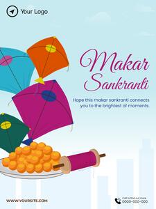 Makar Sankranti Poster design