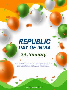 Republic Day Poster Maker Republic Day Poster Maker