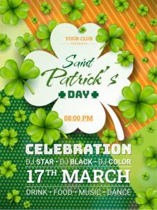 st patrick poster templates st patrick poster templates