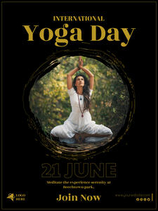 yogaday poster advertisement poster yogaday poster advertisement poster