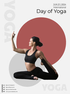 yogaday poster person stretch yogaday poster person stretch