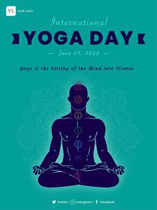 Global Yoga Day Flyer Design Blueprint | Yoga Poster Global Yoga Day Flyer Design Blueprint | Yoga Poster