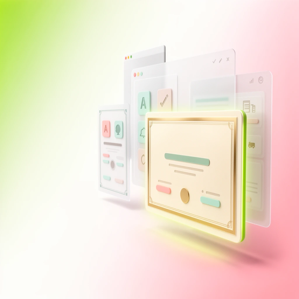 Premium AI Certificate Maker design generated with Pixazo AI