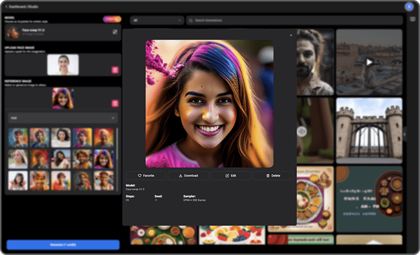 AI Face Swap: Swap Faces online using AI