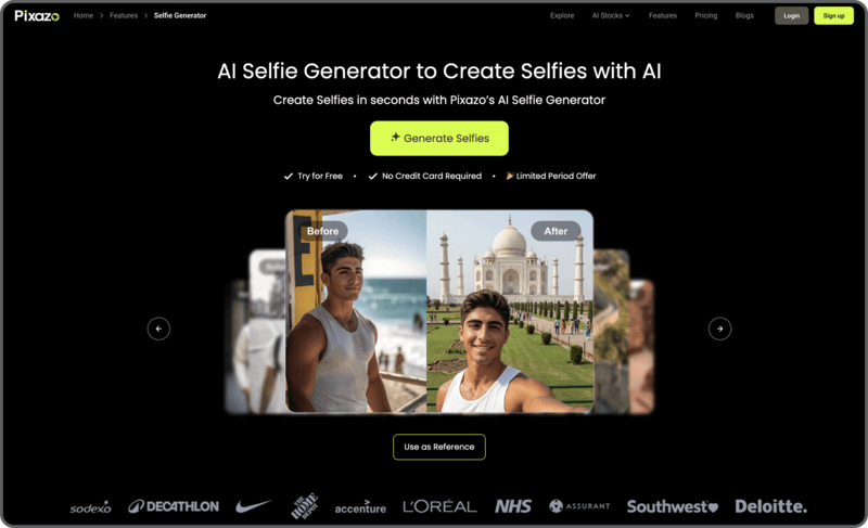 AI Selfie Generator to Create Selfies with AI for Free